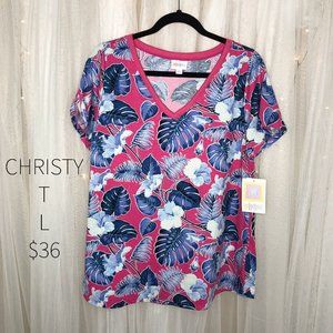 LuLaRoe Christy T Large 3XL